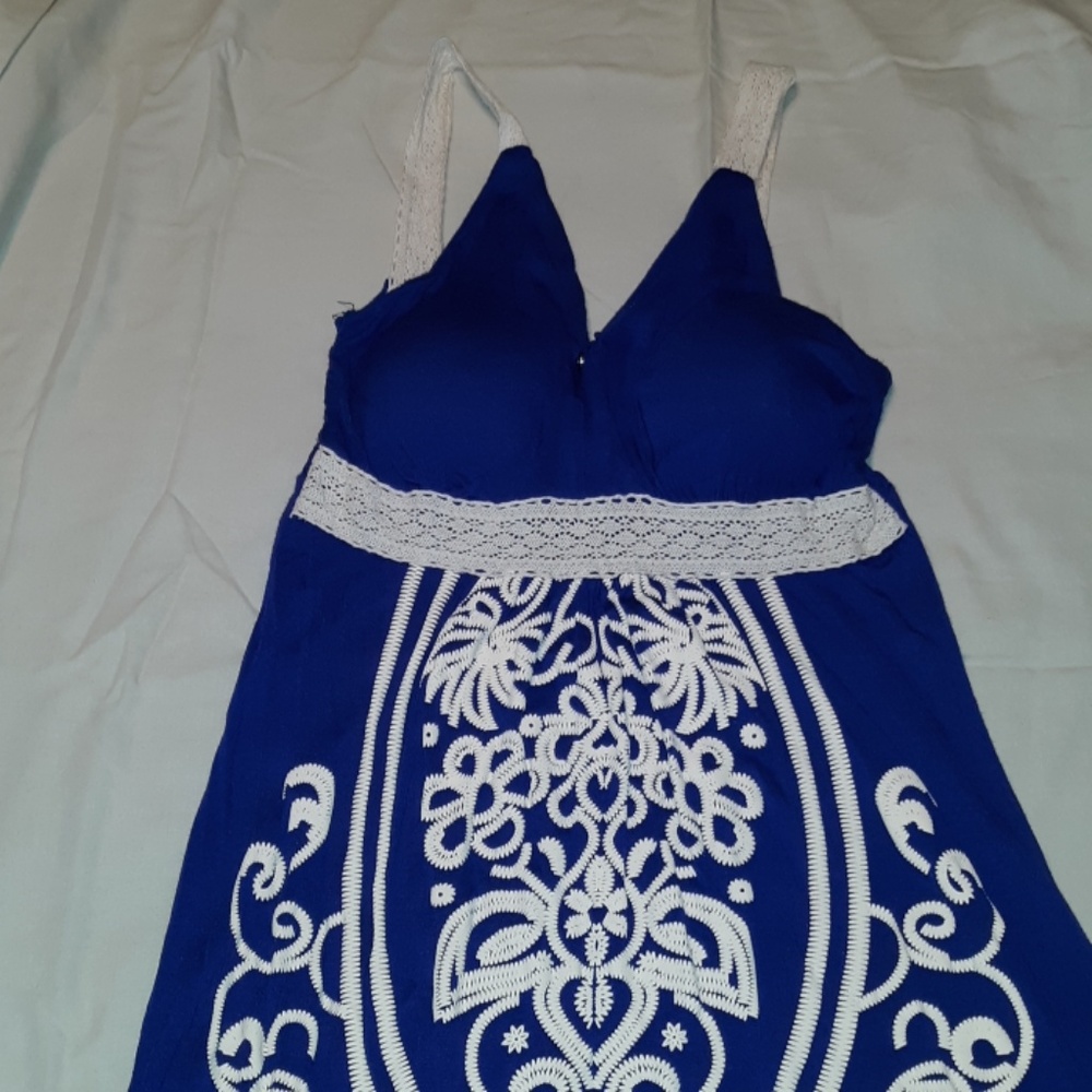 Just love women dress color blue small - Picture 2 of 8